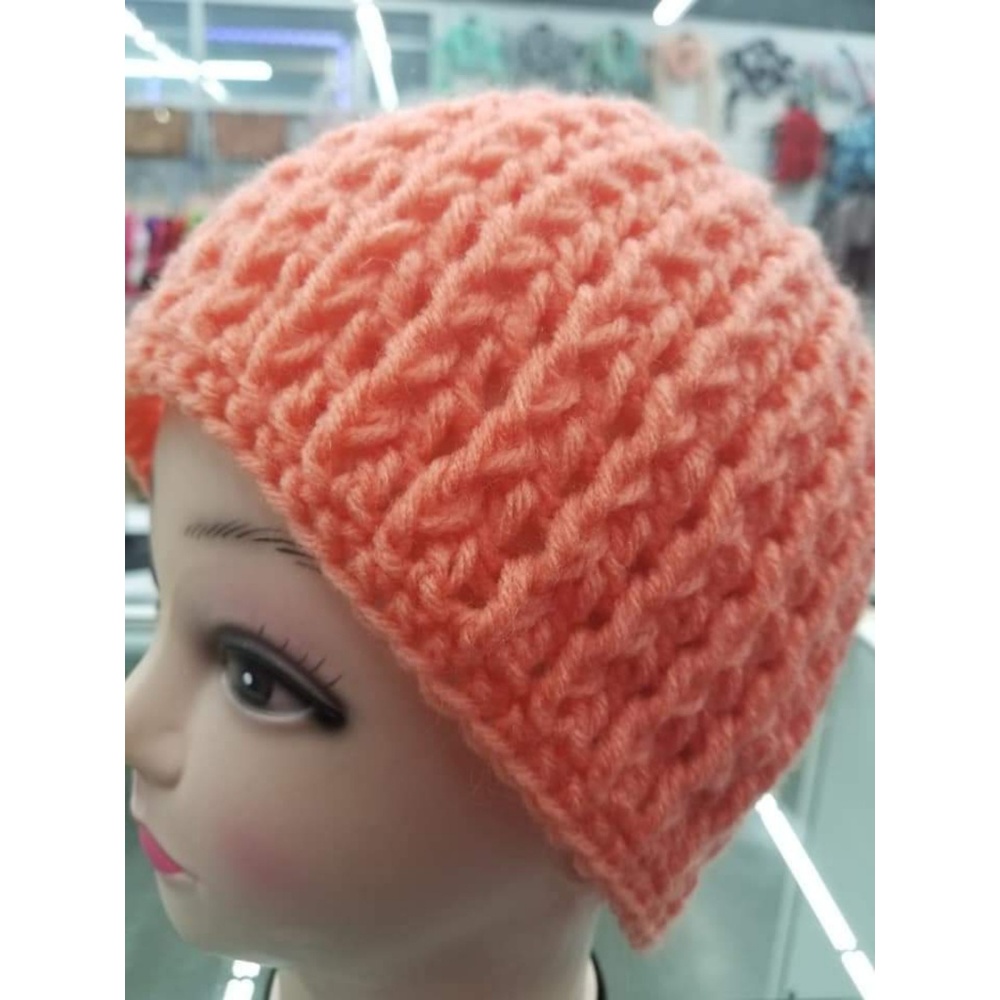 Crochet beanie